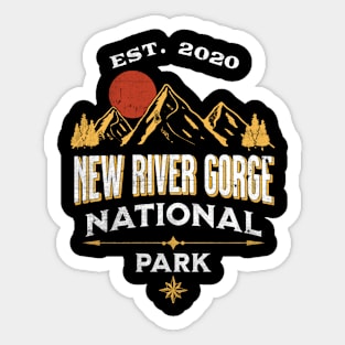 New River Gorge National Park Sticker